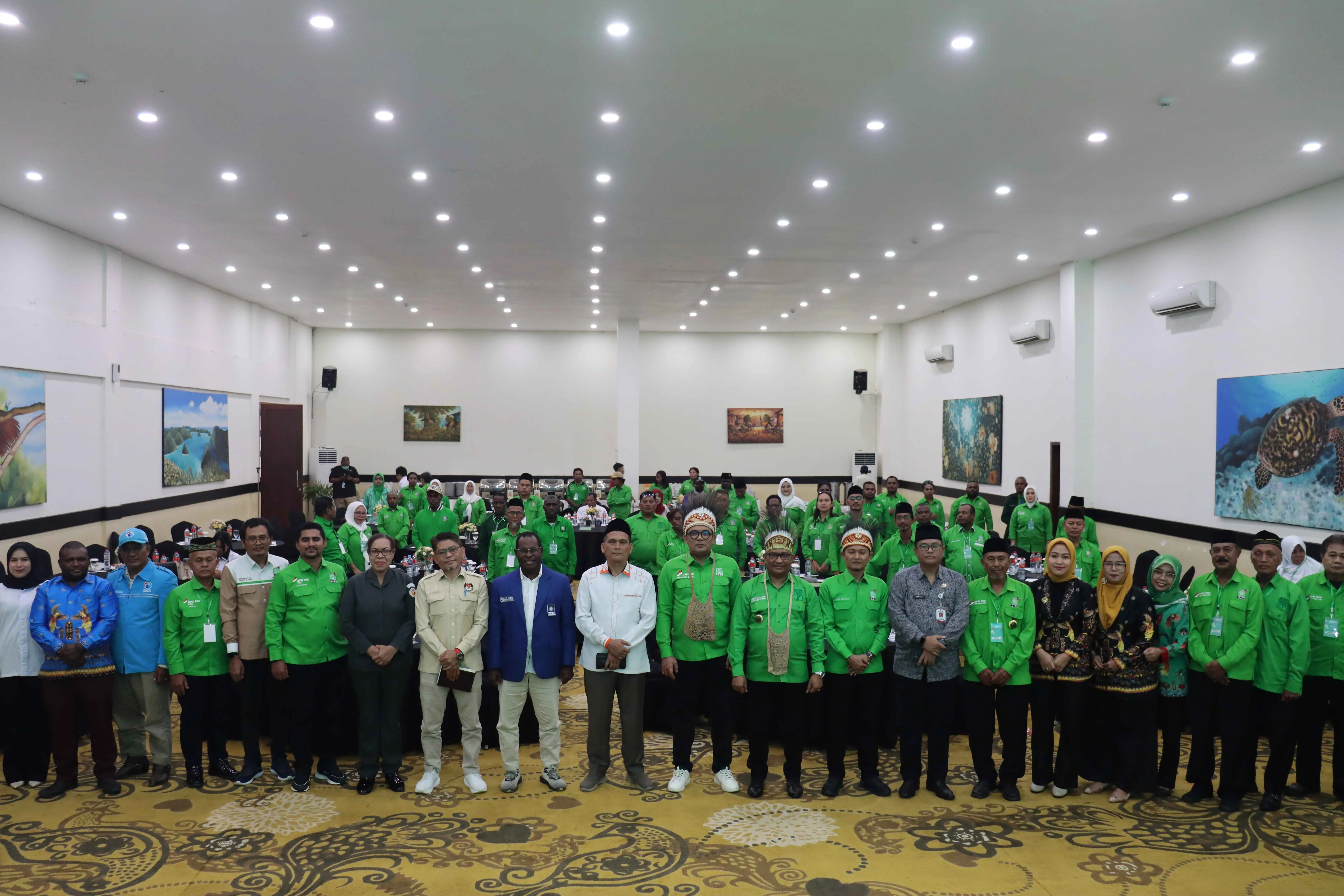 Bawaslu Provinsi Papua Barat Daya Menghadiri Kegiatan Pelantikan Pengurus, Orientasi Politiik dan Musyawarah Kerja Wilayah DPW PKB Papua Barat Daya Yang Diselenggarakan di Vega Prime Hotel and Convention, Kota Sorong 2026