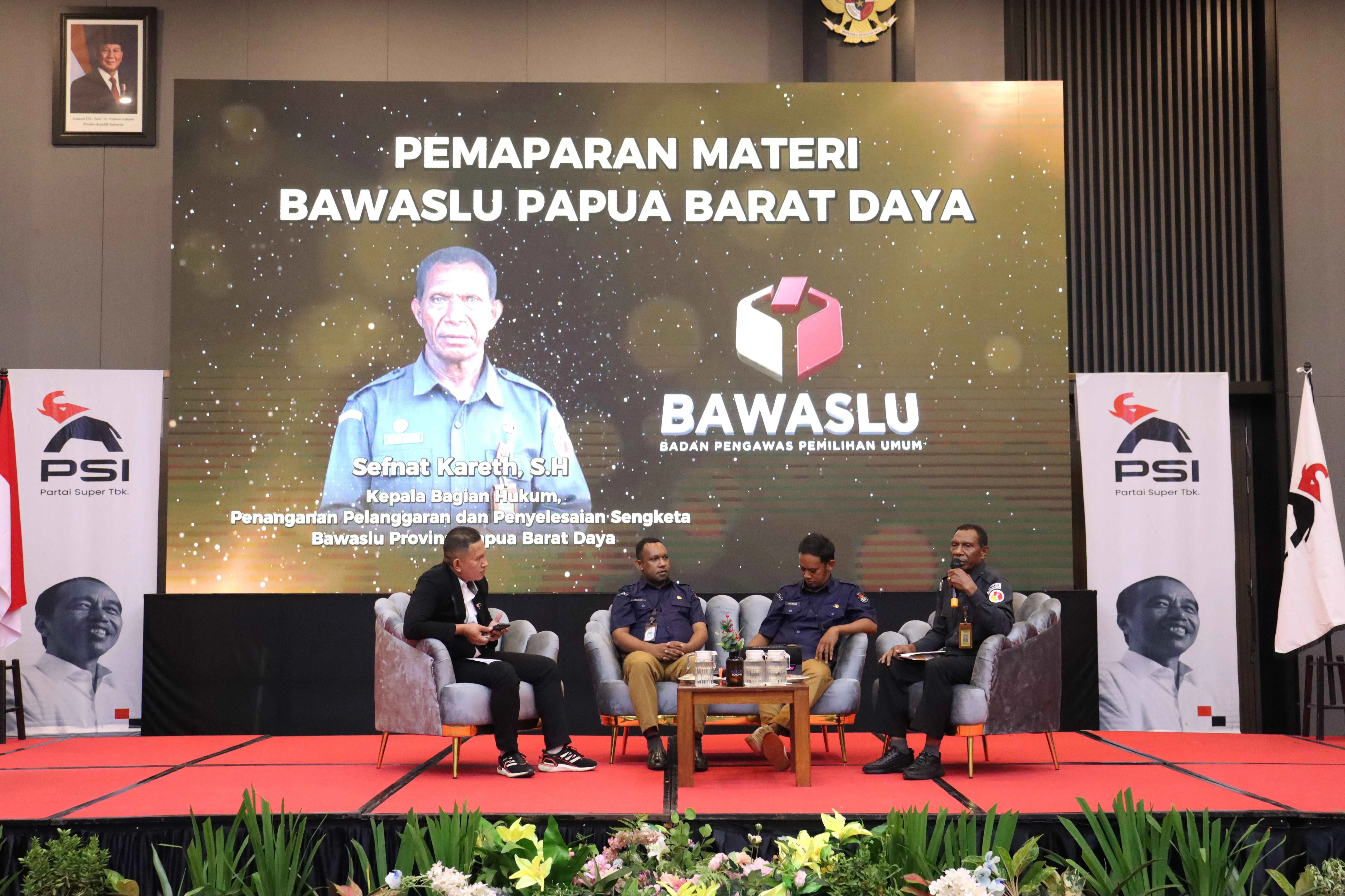 Bawaslu Papua Barat Daya - Rakorwil PSI