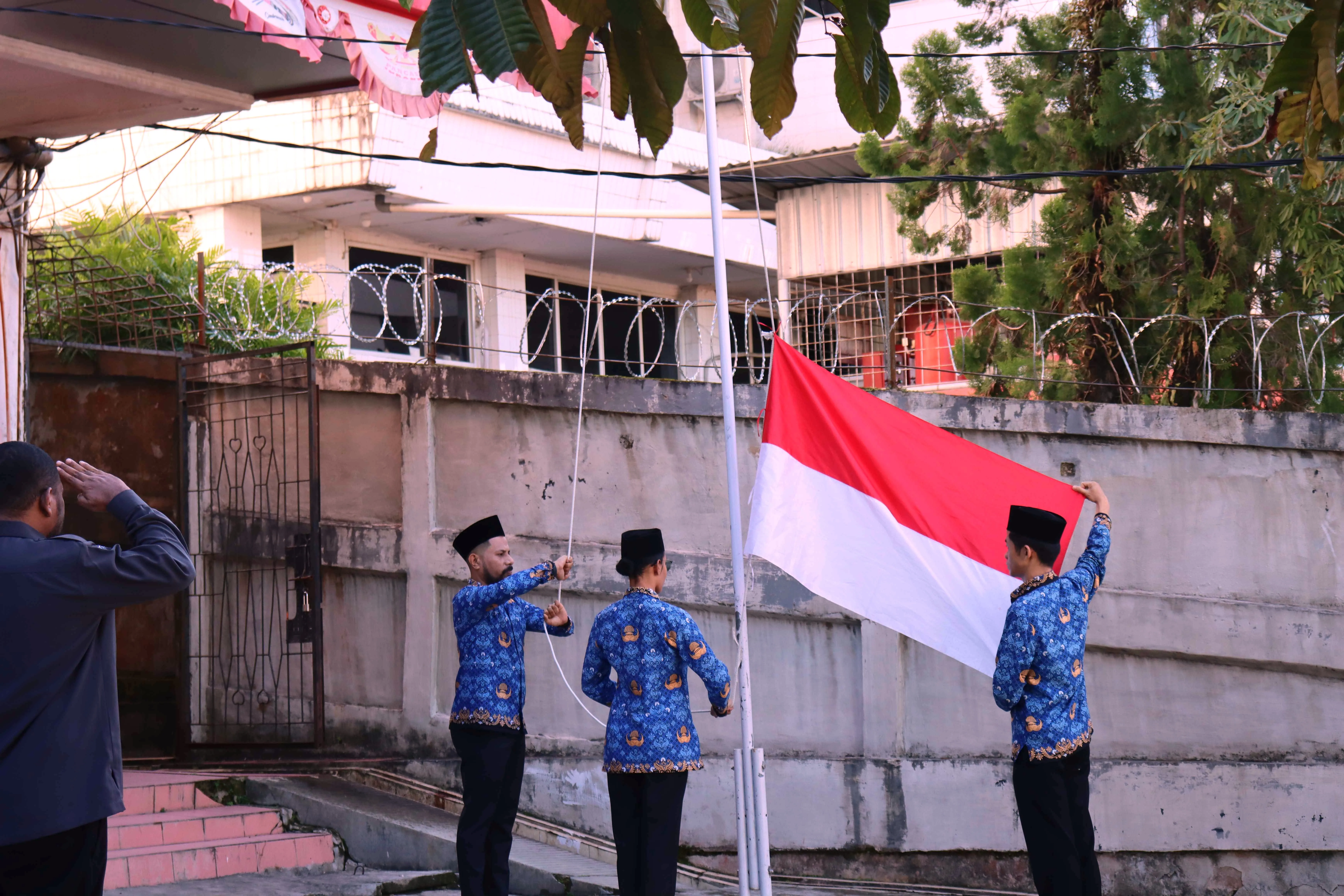 Upacara Hari Pancasila - Bawaslu Papua Barat Daya