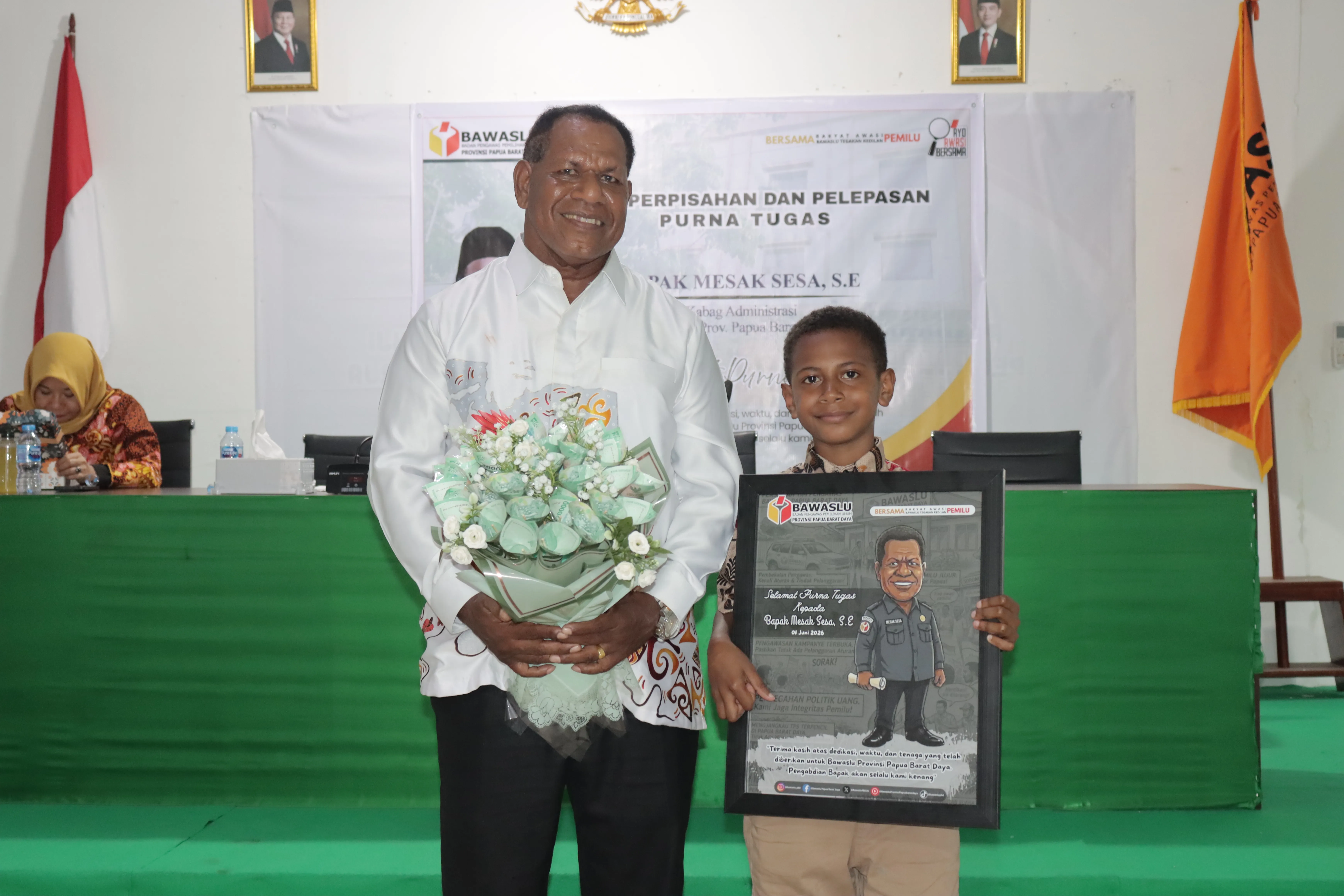 Mesak Sesa, S.E - Kabag Administrasi Bawaslu Provinsi Papua Barat Daya