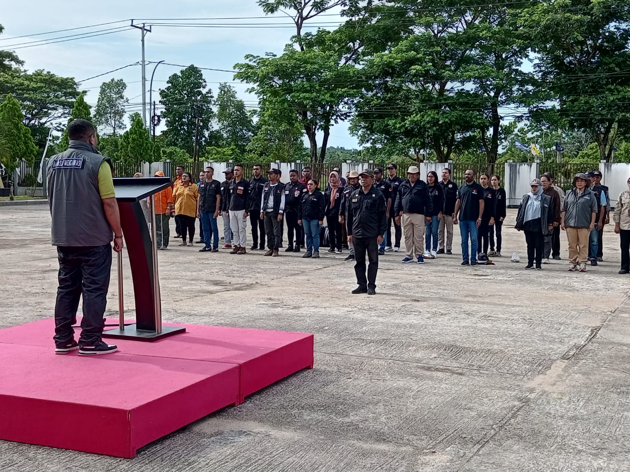 Gelar Apel Siaga, Bawaslu PBD Pastikan Seluruh Pengawas Siap Laksanakan Pemilu 2024