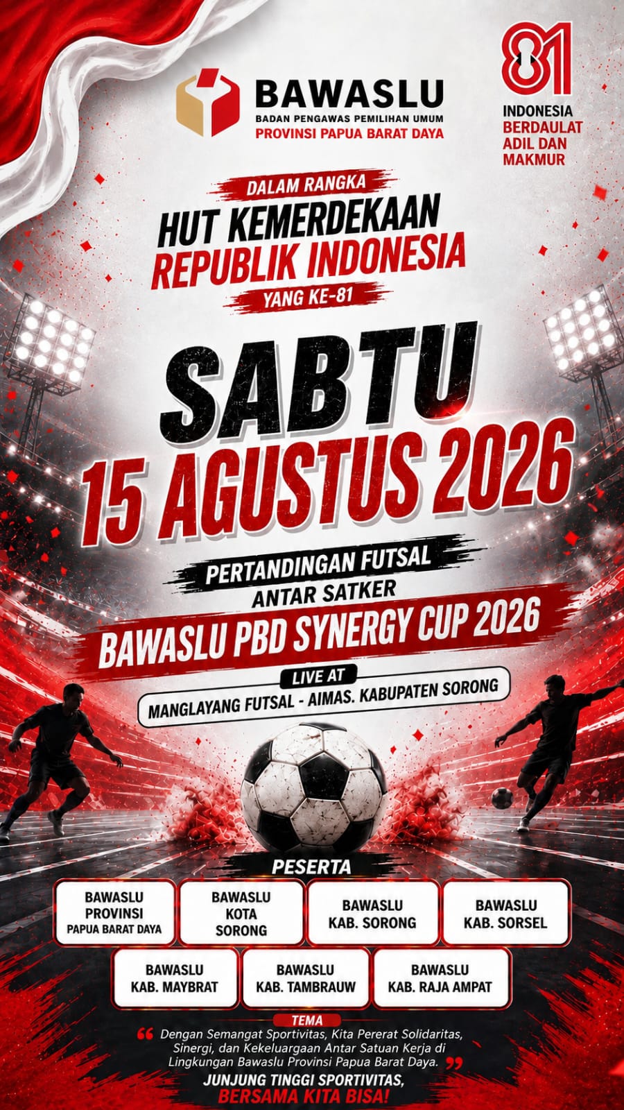 HUR RI 81 - Bawalsu Papua Barat Daya