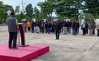 Gelar Apel Siaga, Bawaslu PBD Pastikan Seluruh Pengawas Siap Laksanakan Pemilu 2024