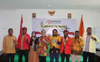 Konsolidasi Demokrasi - Bawaslu papua Barat Daya - Pemuda katolik - PMKR Sorong 