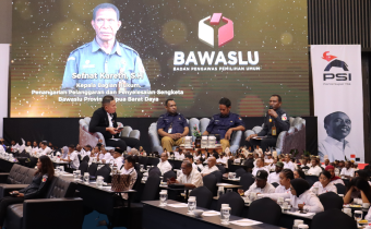 Sefnat Kareth - kabag HPPPS Bawaslu PBD - Rakorwil PSI 