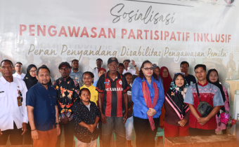 Bawaslu Papua Barat Daya Gelar Sosialisasi Bersama HWDI