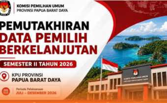 Rakor PDPB Triwulan III Semester II tahun 2026 - KPU Papua Barat Daya - Bawaslu Papua Barat Daya